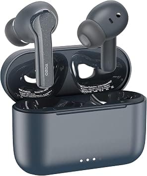 TOZO NC2 Hybrid Active Noise Cancelling Wireless Earbuds, in-Ear Detection Headphones, IPX6 Waterproof Bluetooth 5.3 Stereo Earphones, Immersive Sound Premium Deep Bass Headset, Blue on Amazon.ae - Price Tracker
