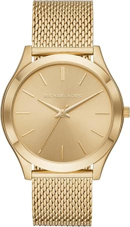 Michael Kors Oversized Slim Runway Men's Watch, Stainless Steel Watch for Men - متتبع أسعار Amazon.sa