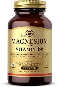 Solgar, Magnesium, With Vitamin B6, 250 Tablets - Amazon.sa Price Tracker