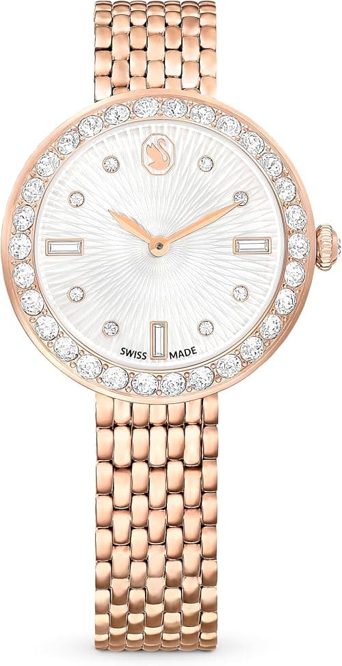 Swarovski Metal Analog Rose Gold Tone Dial Women's Watch-5672981, Band Color-Rose Gold on Amazon.ae - Price Tracker