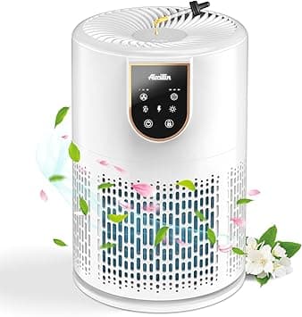 Aircillin Air Purifiers for Home Bedroom, H13 True HEPA Filter Air Cleaner Remove 99.97% 0.3 Micron Particles/Smoke/Pet Dander/Pollen/Odor/for Office, Dorm, Apartment, Kitchen (1-Pack AP0801) - Amazon.ae Price Tracker