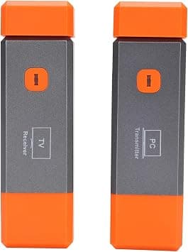 ASHATA Wireless HDMI Transmitter and Receiver, Plug and Play 5G Portable Wireless HDMI Extender Kit, Supports Video Streaming From Laptop to HDTV Projector Tablet on Amazon.ae - Price Tracker