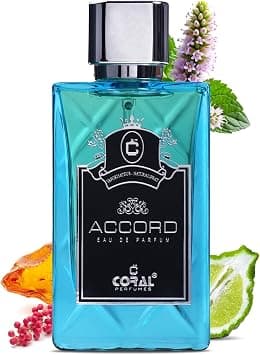 Coral Accord Perfume For Men - 85ml | Eau De Parfum | Elegant & Sophisticated Masculine Fragrance | Long-Lasting Aromatic Scent with Woody, Spicy & Amber Notes on Amazon.ae - Price Tracker