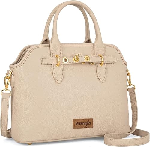 Wrangler Tote Bags for Women Medium Crossbody Purse for Ladies Soft Designer Top-handle Handbags on Amazon.ae - Price Tracker