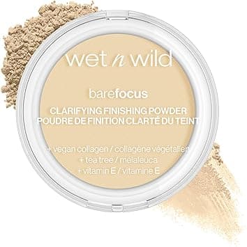 wet n wild Bare Focus Clarifying Finishing Powder | Matte | Pressed Setting Powder Fair-Light on Amazon.ae - Price Tracker