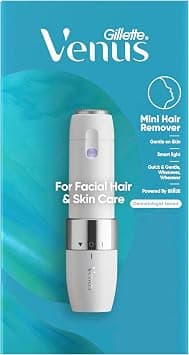 Gillette Venus for Facial Hair & Skin Care, Face Trimmer for Women, Mini Facial Hair Remover, Compact and Portable Electric Shaver for Women on Amazon.ae - Price Tracker