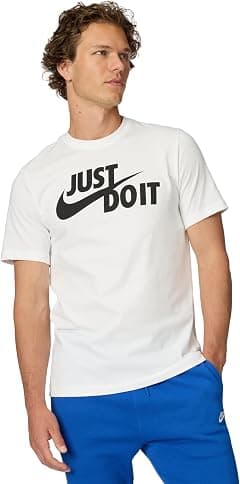 Nike Mens Just Do It Swoosh SHIRT (pack of 1) - متتبع أسعار Amazon.sa