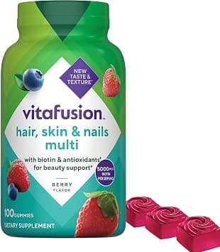 Vitafusion Raspberry Flavor Gummies - 100 Ct on Amazon.ae - Price Tracker