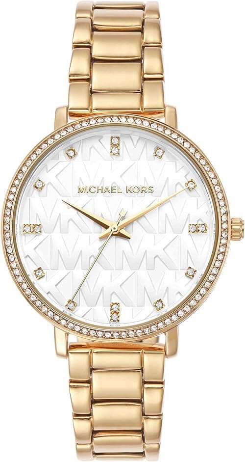 Michael Kors Women's Pyper Three-Hand, Alloy Watch, 38mm case size on Amazon - Best Deal Finder