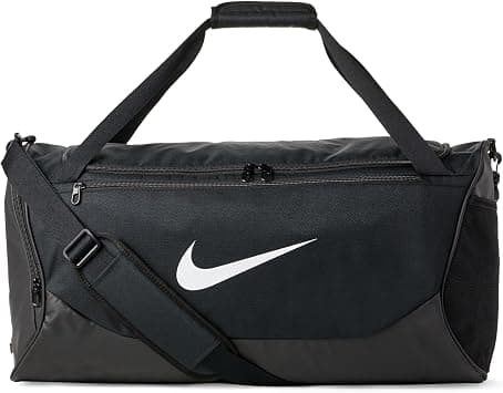 Nike NK BRSLA S DUFF - X MENS DUFFEL BAGS, BLACK/BLACK/(WHITE), One Size on Amazon.ae - Price Tracker