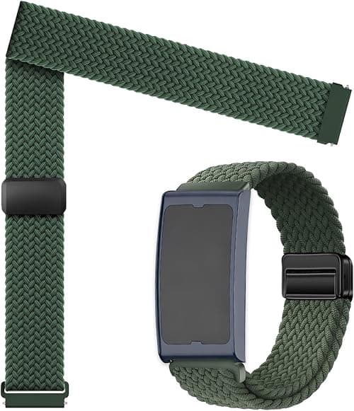Braided Strap Compatible with Amazfit Helio, 22mm Elastic Nylon Sport Strap with Magnetic Closure for Biceps Amazfit Helio–Men Women (Wrist/Ankle) on Amazon.ae - Price Tracker