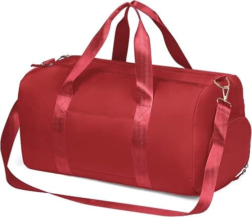 Duffle Bag for Women, Sports Duffel Bag for Gym with Wet Pocket & Shoe Compartment, Overnight Weekender Travel Bag on Amazon.ae - Price Tracker