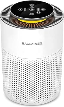 Air Purifiers For Home 3-in-1 Filter Cleaner Smart Touch Panel Smart Air Purifiers For Bedroom With Adjustable Night Light, H13 True HEPA Air Filter For Dust, Pet Dander, Allergies, Pollen on Amazon.ae - Price Tracker