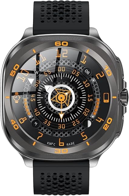 Swiss Military DOM7 Smartwatch 1.43" AMOLED, Bluetooth Calling, Multi Language, Health & Sports Tracking, Wireless Charging, 7 Days Battery, IP67, iOS/Android Compatible, Gun Metal Frame & Black Strap on Amazon.ae - Price Tracker