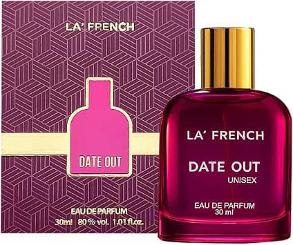 La French Date Out Perfume for Men and Women, Long-Lasting Luxury Fragrance, Ideal Birthday Gift For Men and Women, Best Unisex Perfume with All-Day Scent, luxury perfume for Men (30ML) على Amazon.ae - متتبع الأسعار