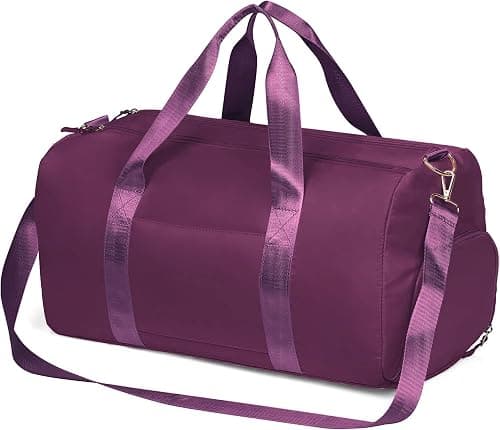 Duffle Bag for Women, Sports Duffel Bag for Gym with Wet Pocket & Shoe Compartment, Overnight Weekender Travel Bag on Amazon.ae - Price Tracker