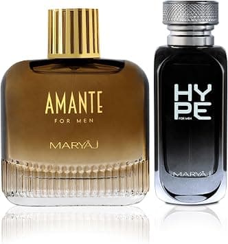 Maryaj AMANTE & HYPE 2-Piece Perfume Gift Set Combo for Men – 100ml EDP x 2 – Perfect for Gifting on Amazon.ae - Price Tracker