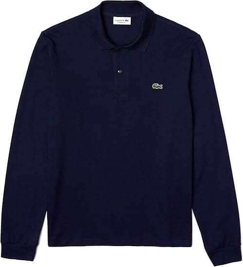 Lacoste Mens Classic L1312 Longsleeves Polo Shirt (pack of 1) on Amazon.ae - Price Tracker