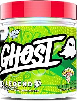 GHOST Legend All Out V2 Pre-Workout Powder, Warheads Sour Green Apple - 20 Servings - Pre-Workout Supplement for Men and Women - Energy & Pumping - Caffeine, Ci on Amazon.ae - Price Tracker