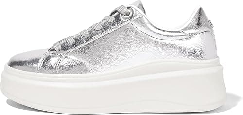 LUCKY STEP Women's Platform Fashion Sneakers Faux Leather Classic Tennis Shoes Low Top Casual Walking Shoes on Amazon.ae - Price Tracker