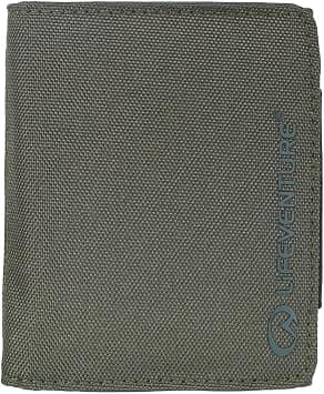 Lifeventure RFiD Protected Trifold Wallet — Zip Trifold Wallet for Travel, Eco-Friendly, Recyclable Material - متتبع أسعار Amazon.sa
