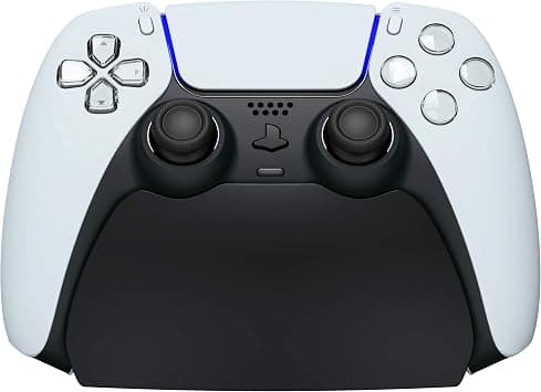 PlayVital Solid Black Controller Display Stand for ps5,Gamepad Accessories Desk Holder for ps5 Controller with Rubber Pads on Amazon.ae - Price Tracker