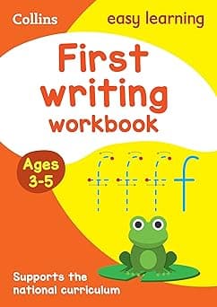 First Writing Workbook Ages 3-5: Ideal for Home Learning on Amazon.ae - Price Tracker