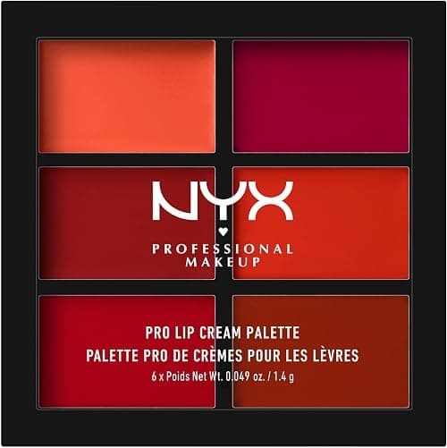 NYX PROFESSIONAL MAKEUP Pro Lip Cream Palette, The Reds, 0.317 Ounce on Amazon - Best Deal Finder