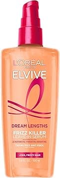 L’Oréal Paris L'Oreal Elvive Dream Lengths Frizz Killer Leave-In Serum, 3.4 Ounce on Amazon.ae - Price Tracker