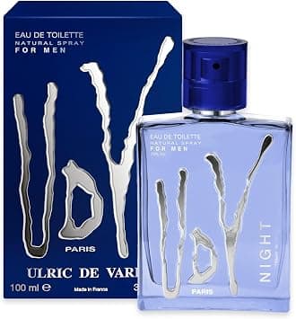 Ulric De Varens Night Men's Eau de Toilette, 100 ml | Warm Amber Woody Men's Cologne with Pineapple, Cinnamon & Tonka Bean – French Made, Vegan & Cruelty-Free على Amazon.ae - متتبع الأسعار