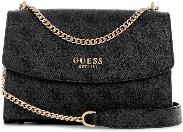 GUESS Womens Calista Convertible Crossbody Flap Handbag على Amazon.ae - متتبع الأسعار