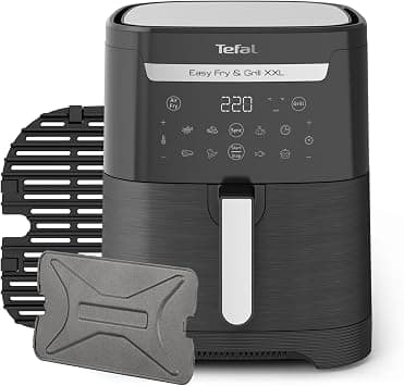 TEFAL Air Fryer|Easy Fry & Grill 2-in-1 Air-Fryer and Grill| XXL Capacity|Flexcook Divider for Dual Cooking|Healthy Cooking|8 Automatic Programs|6.5 L Capacity|2 Years Warranty|EY801827 on Amazon - Best Deal Finder