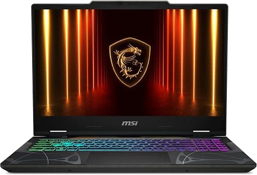 MSI Cyborg 15 15.6" FHD 144Hz Gaming Laptop: Intel Core 5-210H, NVIDIA Geforce RTX 5060, 16GB DDR5, 512GB NVMe SSD, Type C, Wi-Fi 6E, Win 11 Home: Translucent Black B2RWFKG-295US on Amazon.ae - Price Tracker