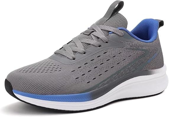 Skyview Running Shoes for Men Sneakers Air Cushion Walking Shoes Comfortable Tennis Shoes Breathable Lightweight athletic footwear, Size from 41 to 47. on Amazon - Best Deal Finder