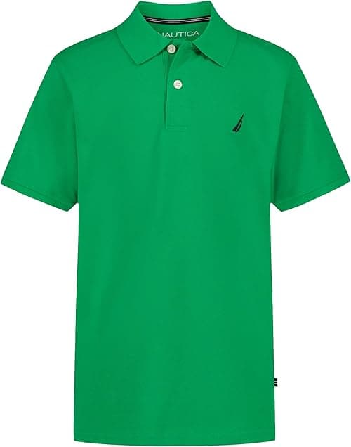 Nautica boys Short Sleeve Solid Polo Polo Shirt on Amazon.ae - Price Tracker
