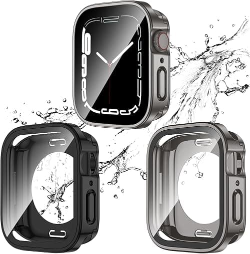 2-Pack Waterproof Case for 40mm Apple Watch SE 3/2/1 Series 6/5/4 على Amazon.ae - متتبع الأسعار