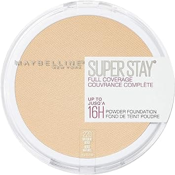Maybelline New York Super Stay Full Coverage Powder Foundation Makeup, Up to 16 Hour Wear, Soft, Creamy Matte Foundation, Natural Beige, 1 Count on Amazon.ae - Price Tracker