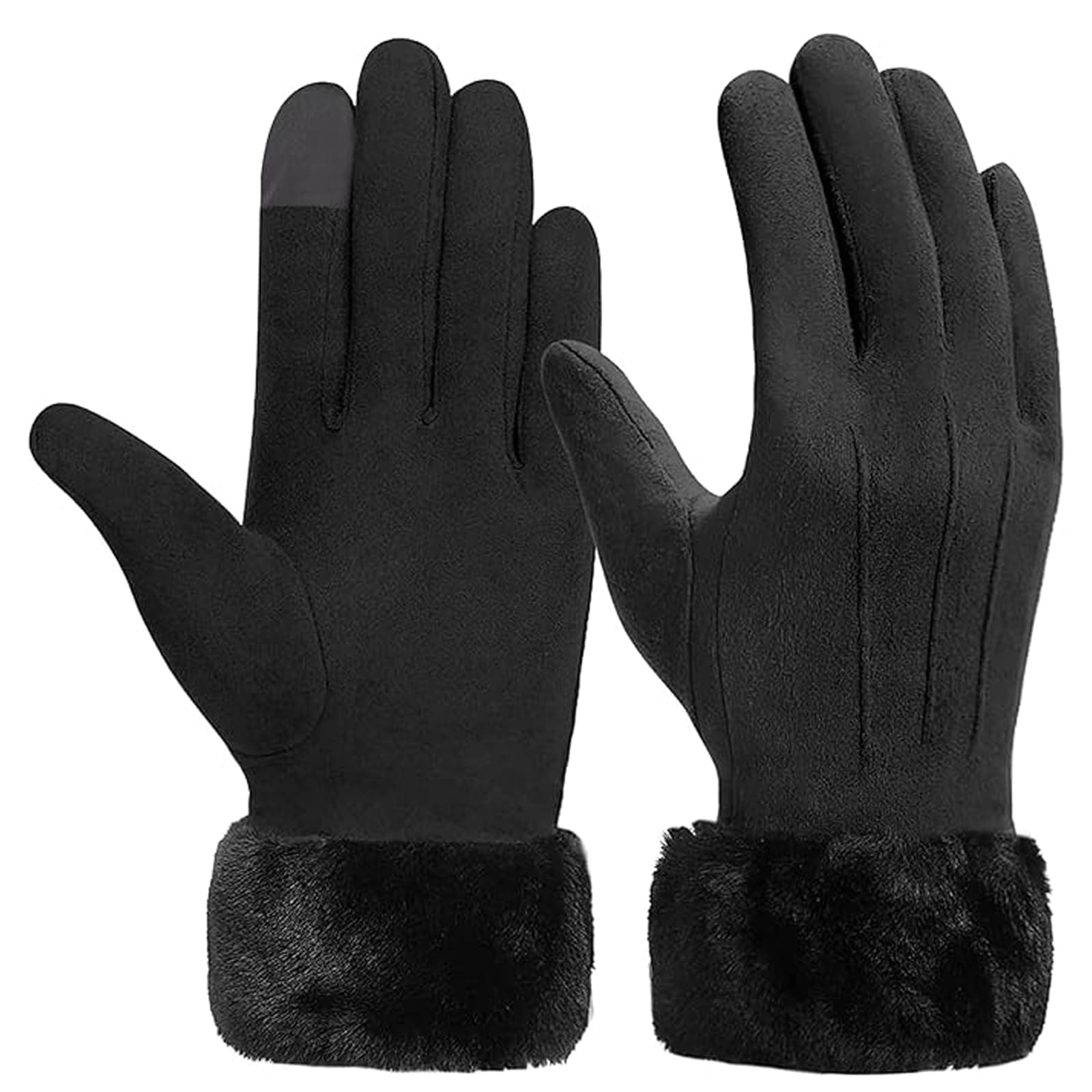 BananaHome Winter Gloves for Women Cold Weather Gloves Winter Fleece Lined Warm Driving Gloves Soft Texting Windproof Gloves Touchscreen Gloves Thermal Elastic Mittens on Amazon.ae - Price Tracker