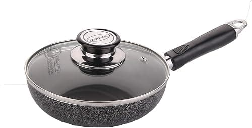 Uniware 7 Inch Frying Pan with Tempered Glass Cover, Non-Stick, Dishwasher Safe on Amazon.ae - Price Tracker