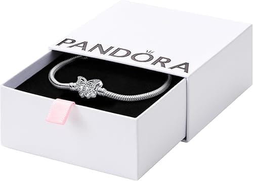 PANDORA Moments Butterfly Clasp Snake Chain Bracelet on Amazon.ae - Price Tracker
