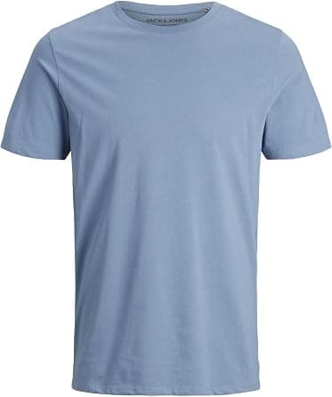 JACK & JONES mens JJEORGANIC Basic Tee O-Neck T-Shirt (pack of 1) على أمازون - دليلك لأفضل العروض