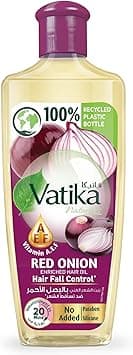 Vatika Naturals Onion Enriched Hair Oil 300ml | Nourishes Hair | Anti-Hair Fall, Thinning & Split Ends on Amazon.ae - Price Tracker