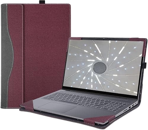 Laptop Cover Case for HP OmniBook X Flip 16 inch NGAI 16-as 16-ar & for OmniBook7 Flip 16-au Sleeve,PU Leather Protective Shell Detachable Notebook PC Bag Accessories (Burgundy) on Amazon.ae - Price Tracker