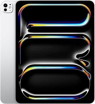 Apple (Renewed) iPad Pro 13-inch (M4): Ultra Retina XDR display, 256GB, Landscape 12MP Front Camera/12MP Back Camera, LiDAR scanner, Wi-Fi 6E, Face ID, All-Day Battery Life, Standard glass - Silver on Amazon.ae - Price Tracker