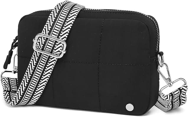 Small Shoulder Bag for Women Retro Classic Clutch Purse Tote HandBag with Zipper Closure(black) on Amazon.ae - Price Tracker