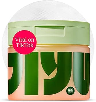 JiYu Korean Anti-Aging Toner Pads Dark Spots & Wrinkles - Moisturizer with Snail Mucin, Centella Asiática, Niacinamide, Peptides - For Polished and Young Skin - 100 Count on Amazon.ae - Price Tracker