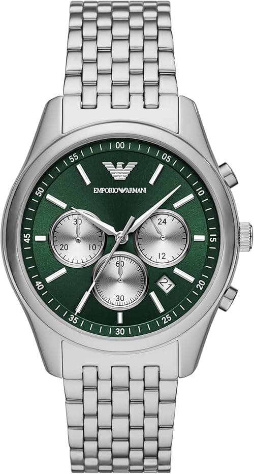 Emporio Armani Men's Chronograph Watch on Amazon.ae - Price Tracker