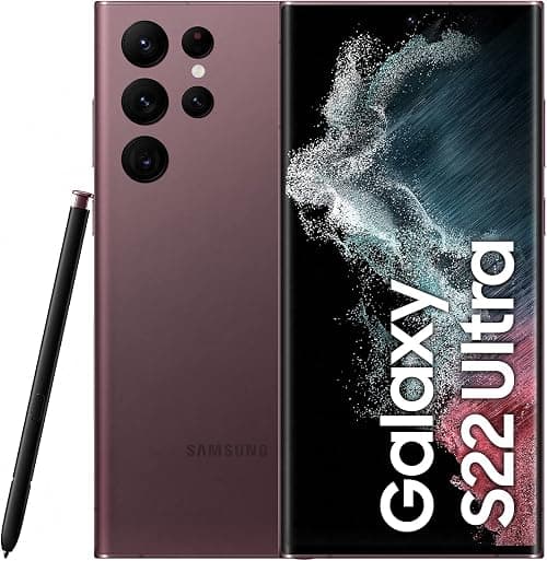 Samsung Galaxy S22 Ultra 5G | Dual Sim Smartphone | Ksa Version | Burgundy | 512GB on Amazon.sa - Price Tracker