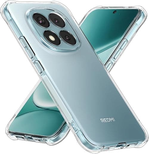 Clear Case for Xiaomi Redmi Note 15 Pro 5G, Crystal Clear, Anti-Scratch, Full Camera Protection, Drop Protection, Shockproof, TPU for Redmi Note 15 Pro on Amazon.ae - Price Tracker