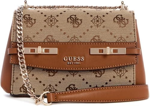 GUESS womens Melinda Logo Mini Convertible Crossbody Flap Crossbody on Amazon.ae - Price Tracker